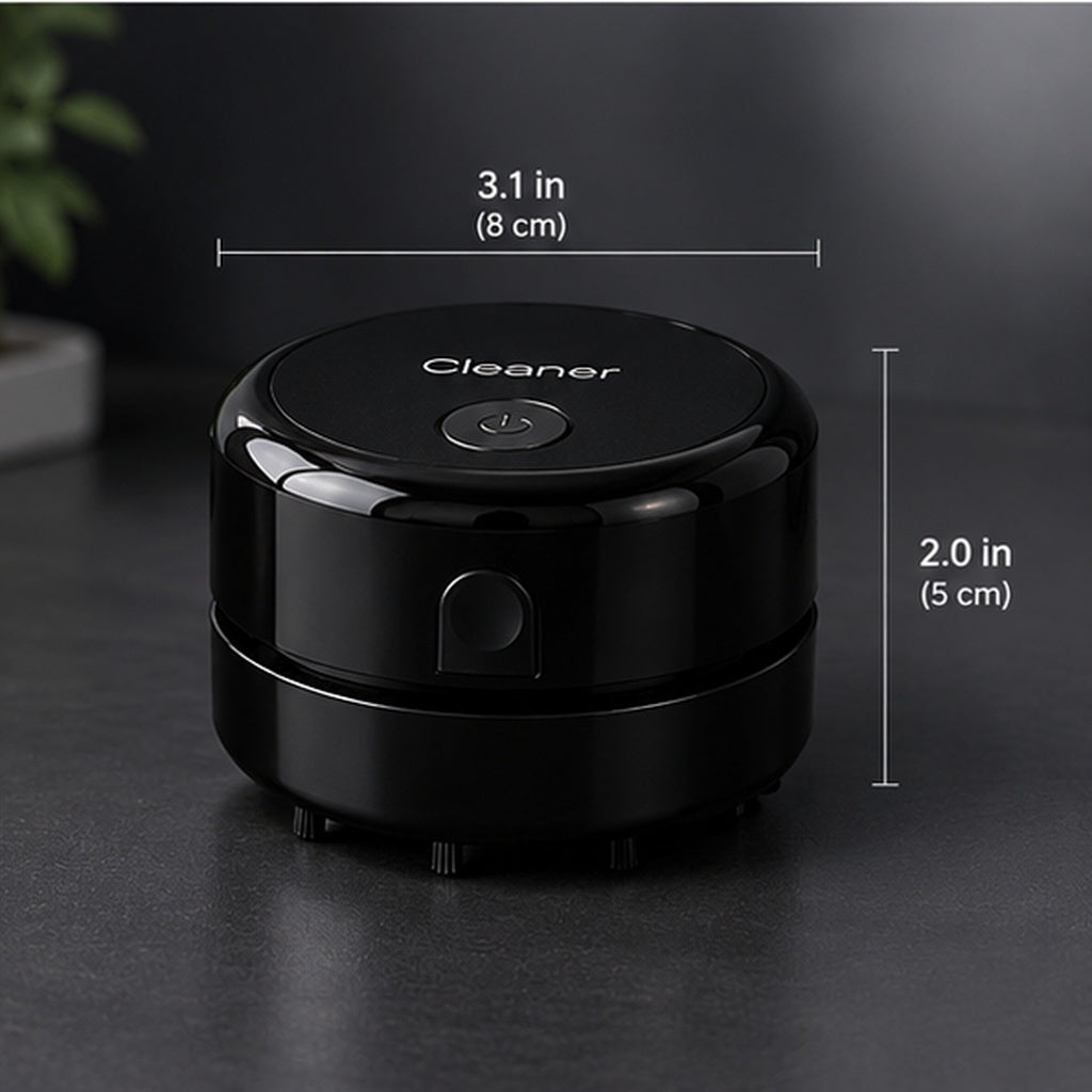 Black Desk Vacuum Cleaner