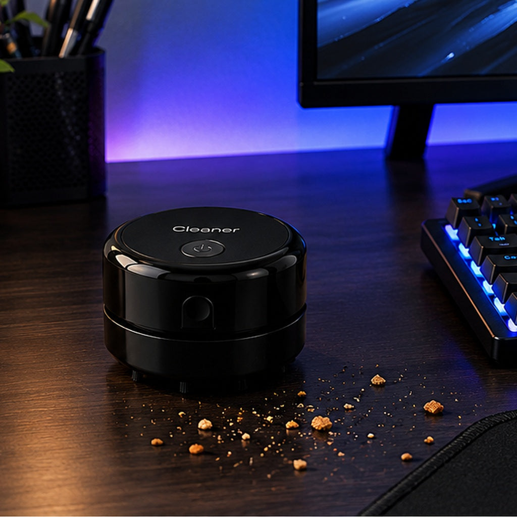 Black Desk Vacuum Cleaner