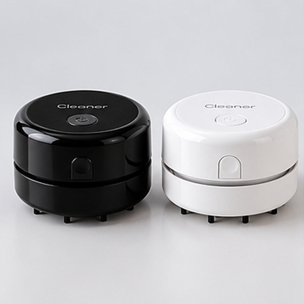 White Desk Vacuum Cleaner
